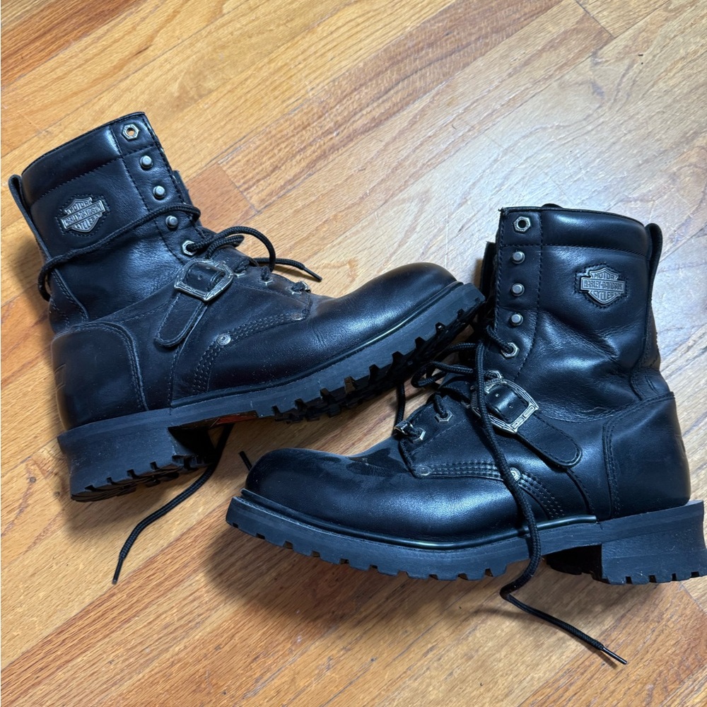 Harley-Davidson Men's Rugged Black Boots